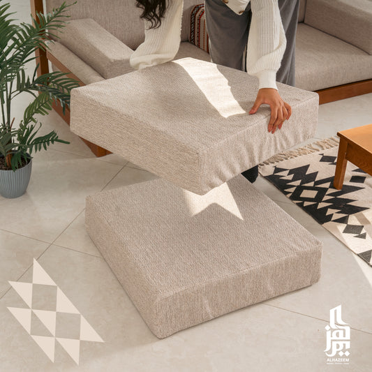 Sponge floor seating